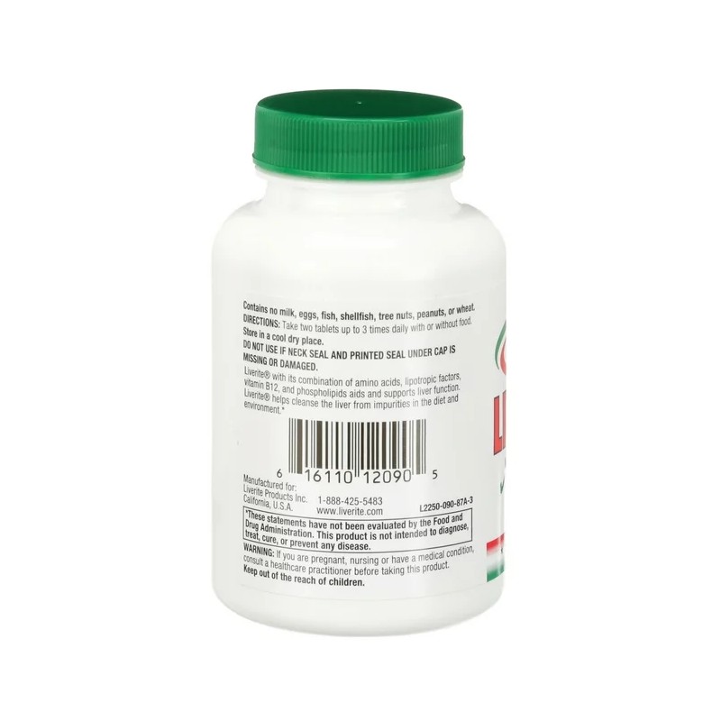 Liverite Liver Aid Value Size Tablets - 90 Count
