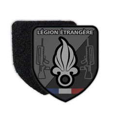 Copytec #36626 Patch Night Camo Légion étrangère Foreign Legion Black Grey