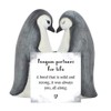 Penguin Partners for Life Ornament - Display Ornament for Weddings,