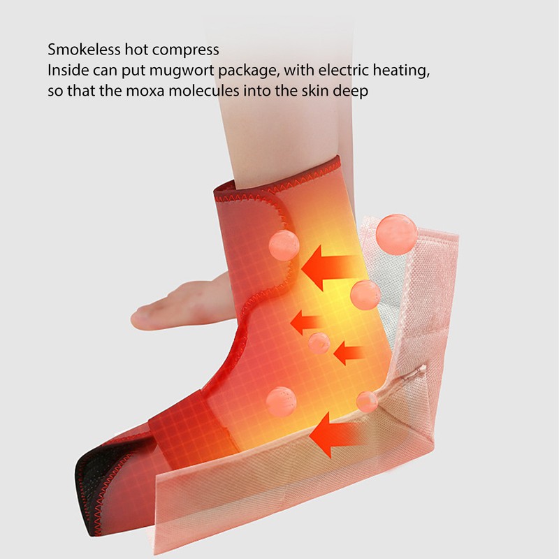 Ankle Warmer Massager Electric Heating Promote Blood Circulation Ankle Massager
