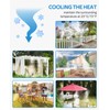 HOMENOTE Misting Cooling System, 26FT (8M) Misting Line + 7
