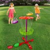 K-Roo Sports Little Flyers Family Disc Golf and Target Set