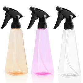 KREMORV KREMORV Spray Bottles 12oz/350ml Empty Spray Bottles Refillable Mister Bottle with Multicolor for Cleaning, Plants, Hair, Cooking