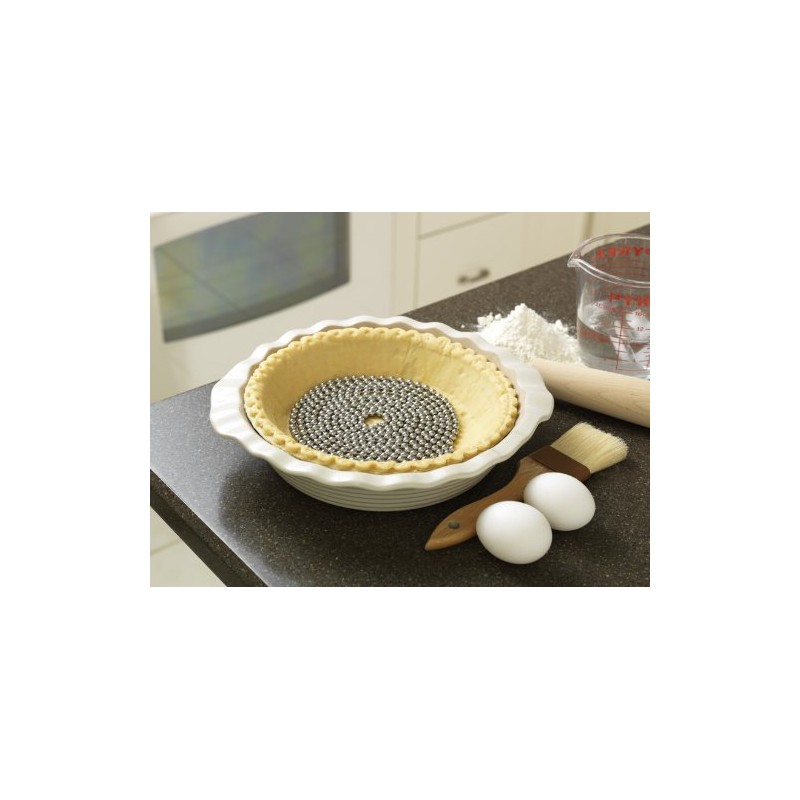Jaz Innovations Perfect Pie Crust Stainless Steel Weight Chain -