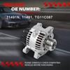 11491 Alternator for Sonata 2010 L4 2.4L, for Sonata 2011-2013