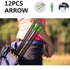 Zhao.Fu 29 Inch Carbon Arrow Practice Hunting Arrows Spine 400