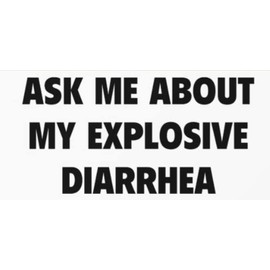 Ask Me About, Funny Prank Bumper Sticker, Car Prank Bumper Decal - 6 inches