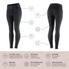 HORZE Mia Warm Winter Thermo High-Waisted Horse Riding Breeches with