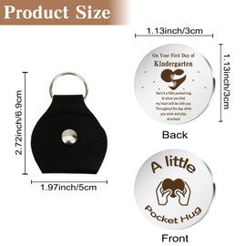 First Day of Kindergarten Hug Token Kindergarten School Supplies for Kids Back to school Gift for 5 + Year Old Boy Girl Christmas Presents for Kids 5 Year Old Girl Boy Birthday Gift Ideas
