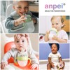 Anpei Sippy Cup - Juego de 2 pezones transicionales con