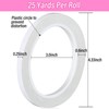 anezus Double Sided Adhesive Tape for Crafts, 2 Rolls Double