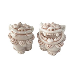 Kubakasaya Shisa Figurine, Okinawa Souvenir, Entrance Pair, Yumefuku Shisa, Good Luck, Feng Shui, Good Luck, Good Luck, Lucky Charm, Ryukyu