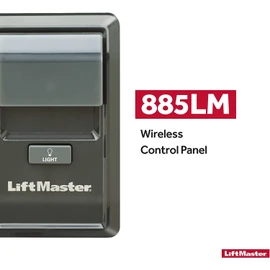 885LM LiftMaster Chamberlain LiftMaster Garage Door Wall Control Security+2.0