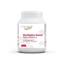 Vita World 3 Pack Multivitamin A-Z Without Vitamin K 3 x 120 Capsules Made in Germany