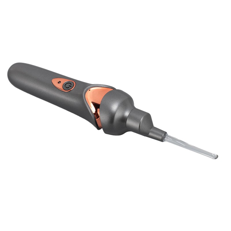 LED Lighted Earpick Set Low Noise Deep Cleansing Electric Ear