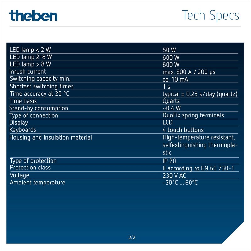 Theben TR Timer, 6110130