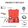 Compression Tester Kit with Spark Plug Tester, TONZACK Standard Compression