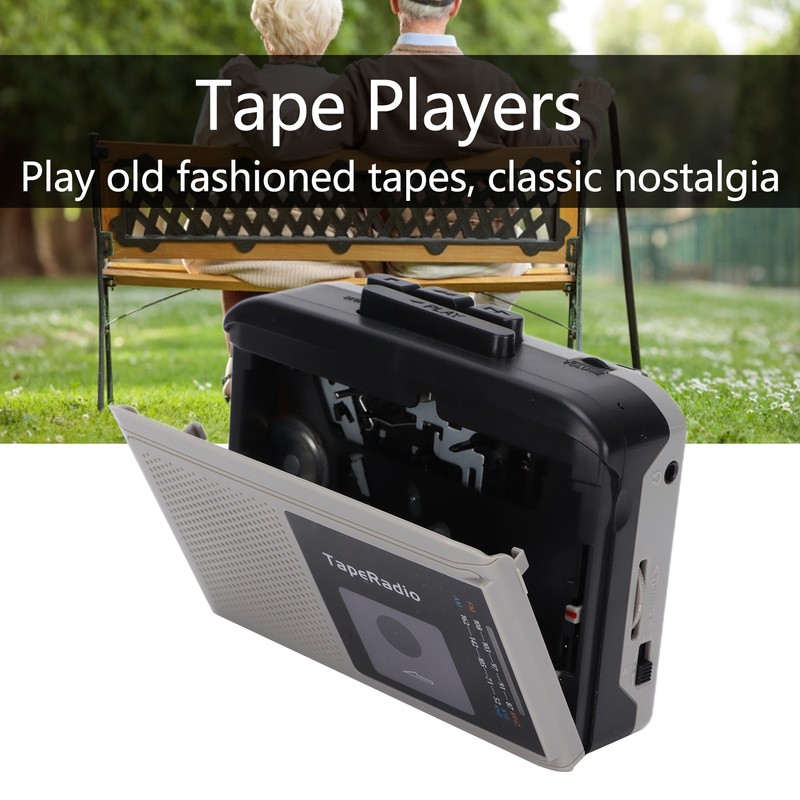 Cassette Player Portable AM/FM Radio Tape Player for Radio Programs