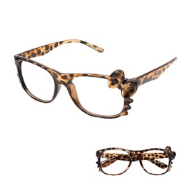 YSUY Kitty Glasses, Y2K Glasses, Fake Glasses, Kawaii Accessories, Cheetah Print Glasses, Cute Kawaii Stuff, Y2K Sunglasses, Emo Accessories
