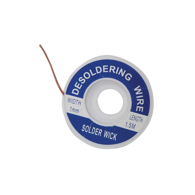Mercury Pop Open 1mm Desoldering Copper Braid Solder Wick 1.5m