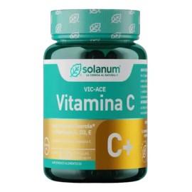 Solanum Vic-ace Vitamina C Con Fruto De Acerola 120 Cápsulas Sabor Sin Sabor                                                                          