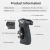 Nitze Ergonomic Side Handle with Detachable 3/8" ARRI Locating Pins,Aluminum