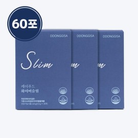 Ttung Knight Mall Fiber Slim 60 packs / 똥기사몰 화이버슬림 60포