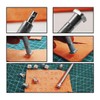 Nicear 32 Pieces Metal Stamp Punch Set for Leather Craft