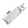 Keycaps PBT 5Sided Sublimation 71 Keys Keyboard Caps for Mechanical