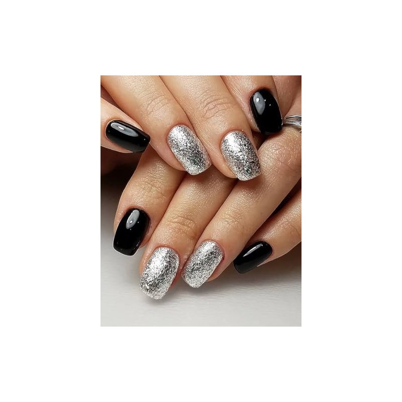 Bluesky Dazzling Platinum Gel Polish 10ml, Silver Rally - BDP08,