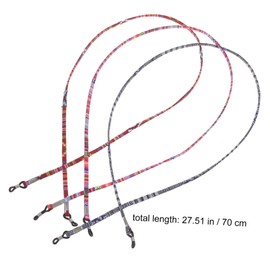Operitacx 6 Stück Brillenband Auge Brillengurt für sonnenbrille gläser Halteband für Brillen brillenhalter riemen schnur Brillenkabel Brillenbänder Brillenseil Stoff