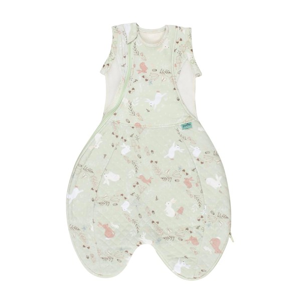 PurFlo SWADDLE TO SLEEP BAG 2.5 TOG 0-4M ALL SEASONS-