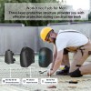 WORKDUDE Gardening Carpeting Construction Work Knee Pads w Work Gloves