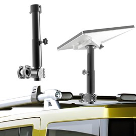 Starlink Mini RV Ladder Mount - RV, Camper, Yacht, Pole, Railing Clamp for Roof/Rack (0.8-1.1" Dia)