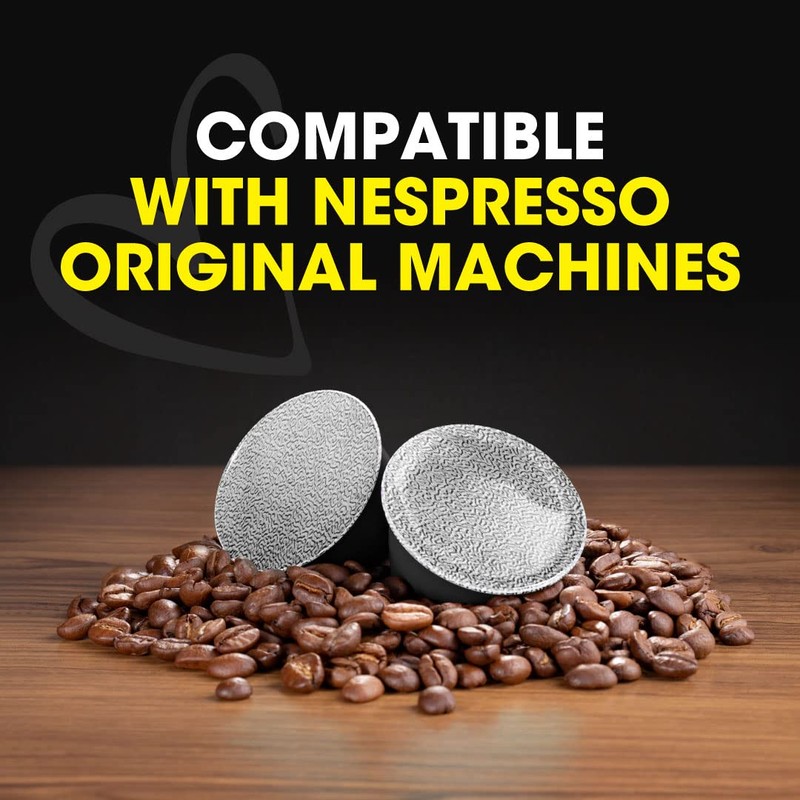Italian Coffee for Espresso Lovers pods compatible with Nespresso Original