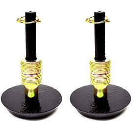 RUSSO (2 Snow Plow Shoes Skid Foot Assemblies fits Western 49067 49071 Meyer Boss Fisher Snow