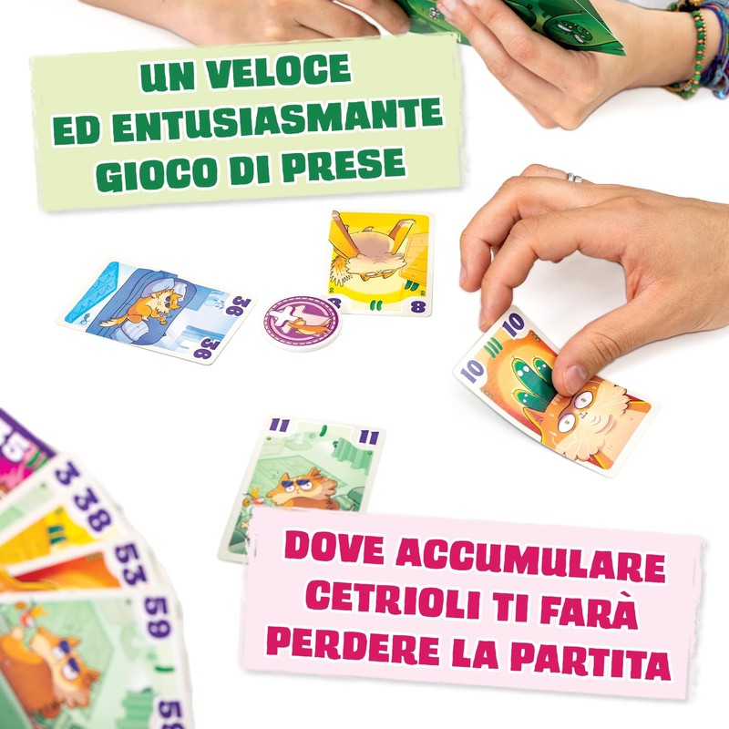 Gatti che odiano i cetrioli - Gioco di carte per
