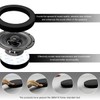 ZNDAW 2PCS 6.5" Car Foam Speaker Enhancer, Auto Door Soundproof