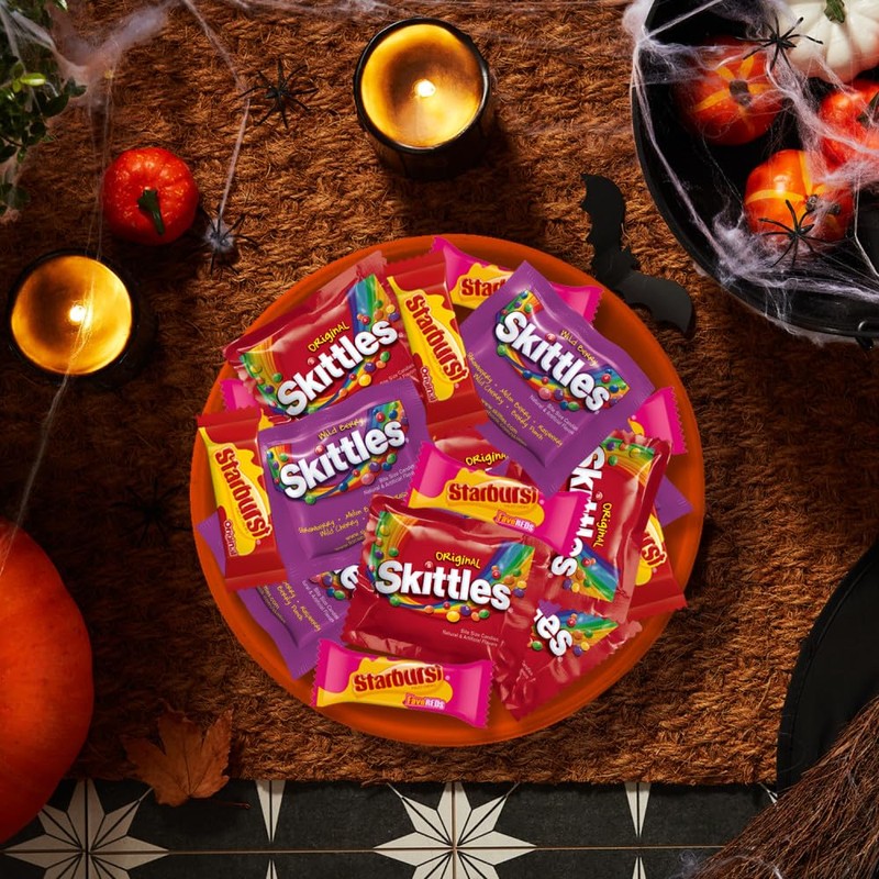 SKITTLES Original & Wild Berry, STARBURST Original & STARBURST FaveReds