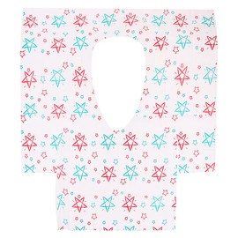 CENPEK 25 PCS Disposable Toilet Cushions Non-Woven Fabric Non-Slip Toilet Seat Cover for Shopping Malls Hotel