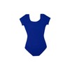 Capezio Women's Classic Short Sleeve Leotard,Royal,Large