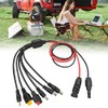 Gobesty 6 in 1 Solar Cable Adapter, Universal Solar Plug