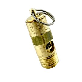 New 1/4" NPT 125 PSI 62 SCFM High Flow Air Compressor Relief Pressure Safety Valve, Tank Pop Off