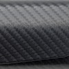Tccase HY-80137-2 Hard Magnetic Fake Leather Glasses Case Black