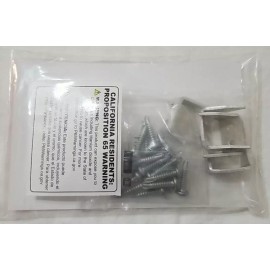 Aria Railing Stair Panel Attach Kit Attachement Hardware Kit Angled U Brackets