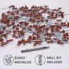 SKIR'CO Pack of 100 blind rivets painted 4.0 x 10