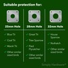 Simply Hardware Satin Stainless Steel Bird Box Protector / Nest