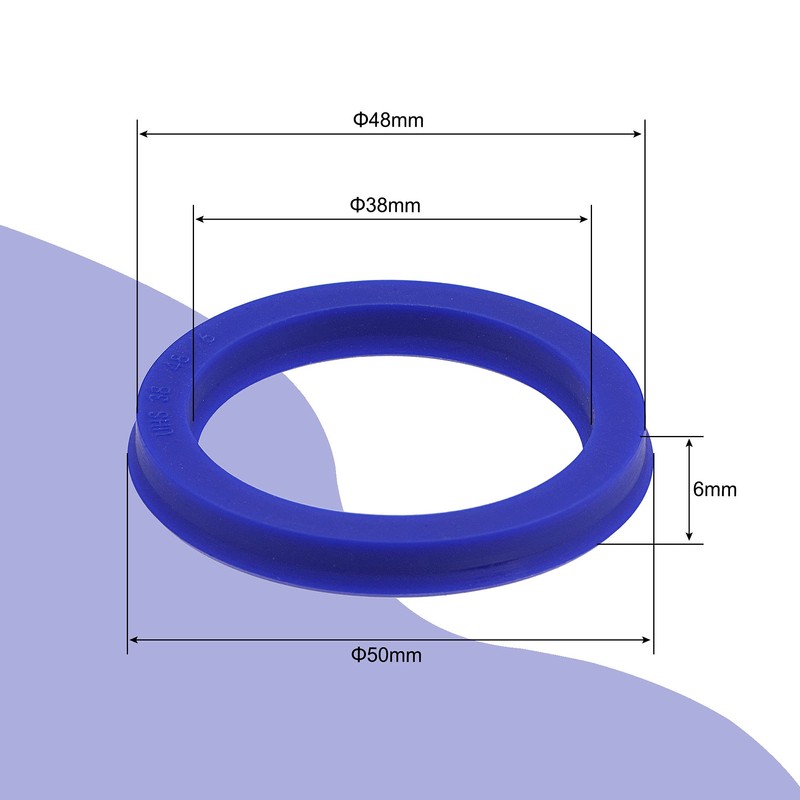 MECCANIXITY UHS Radial Eje Sello 38mm ID x 48mm OD