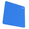 5pcs Silicone Pot Holders Mat Heat Resistant Anti Slip Square