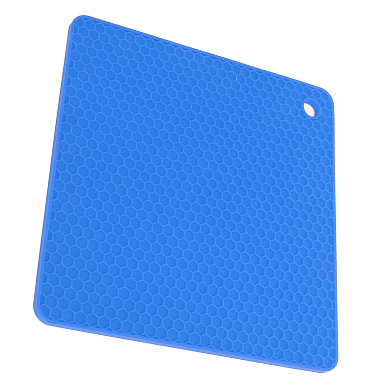 5pcs Silicone Pot Holders Mat Heat Resistant Anti Slip Square